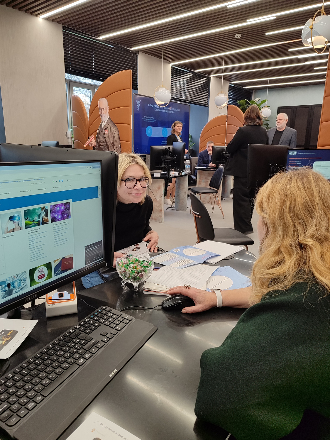 Участие МУПИ в Фестивале обучения в ЦЗН на Проспекте Мира